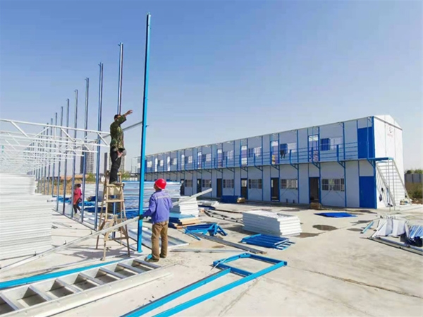 襄陽工地活動板房安裝